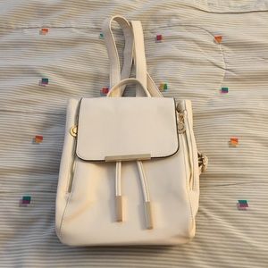 Women’s faux leather backpack